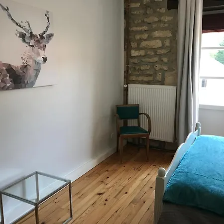 Gites de Jeand'Heurs Lisle-en-Rigault Chambre photo